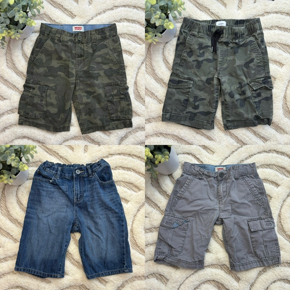 Boys Shorts Bundle of 4 Size 6/7